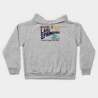 Welcome to Lake Springfield Kids Hoodie